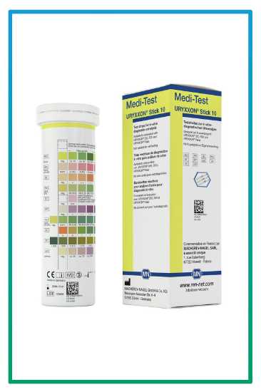صورة شرائط تحليل البول medi-test